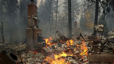 Most Destructive California Wildfires In History Camp