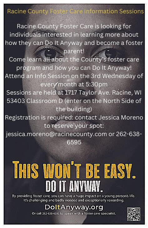 Racine County Foster Care - Visit Racine County