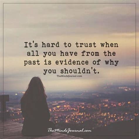 Its Hard To Trust Its Hard To Trust