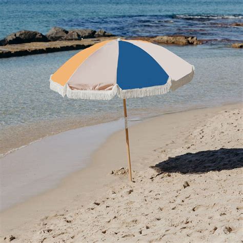 Premium Patio Umbrella With Trims 210cm Bu 309 No1 Beach Umbrellas