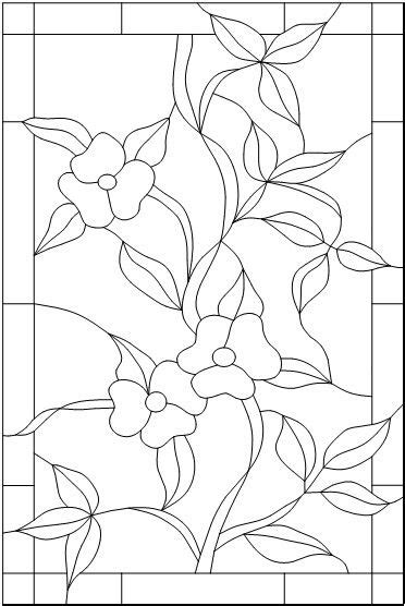 Glass Painting Patterns Stained Glass Designs Glass Painting Designs