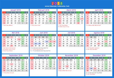 December 24 christmas eve september 2018 calendar malaysia holiday calendar blank calendar template september calendar no excel 2020 calendario 2019. Jadwal Kalender Liburan Tahun 2018 | Trip Jalan Jalan
