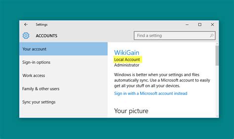 › how do i find my microsoft account. Sign Out Microsoft Account from Windows 10 - wikigain