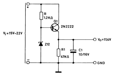 Power Supply Design Notes Zener Diode Voltage Regulator Power