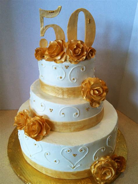 Pin By Margaret Webb On Sweetaritas Cakes 50th Anniversary Cakes