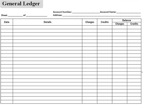 Journal Template Excel