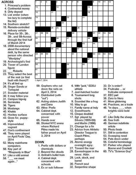 Cabinet Department Crossword Puzzle Clues | www.resnooze.com