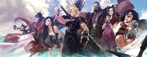 Wallpaper engine> workshop > kira nightly's. Final Fantasy VII HD Wallpaper | Background Image | 2880x1124 | ID:854138 - Wallpaper Abyss