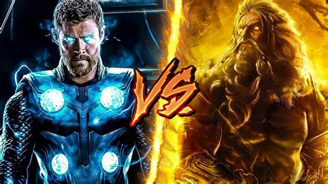 Thor Vs Zeus Who Is More Powerful Battle Arena Thor Love And