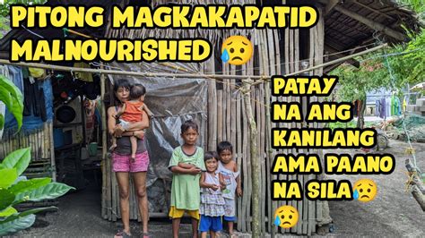 Pitong maliliit na magkakapatid maagang namatay Ang ama😥 Ina na