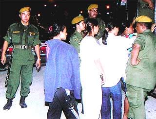 The police are suspecting an illegal immigration racket. Illegal immigration in Malaysia