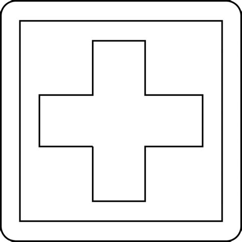 First Aid Outline Clipart Etc