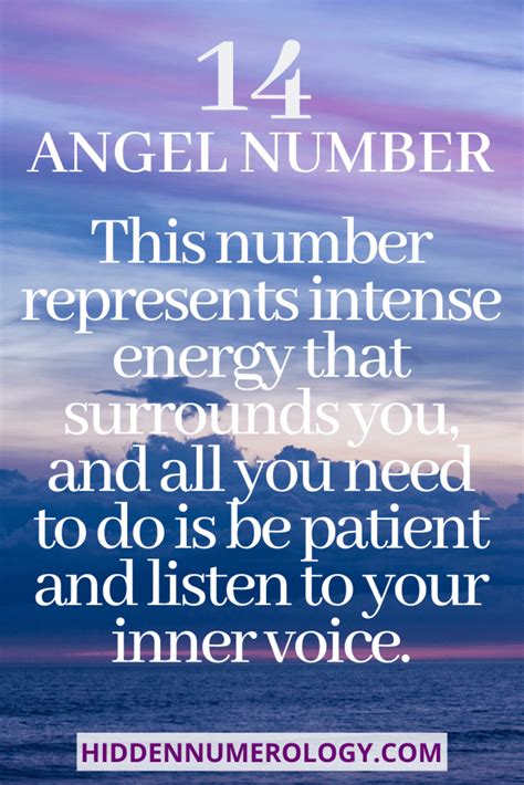 Numerology 14 Angel Number 14 Meaning