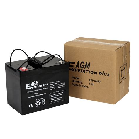 Pair Of 12v Expedition Plus 85ah Agm Mobility Scooter Batteries Alpha
