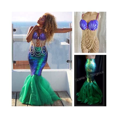 Adult Mermaid Costume Made By The Original Designer Ariel Etsy Australia