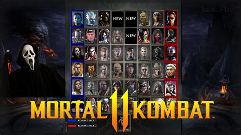 Full character roster with dlc : MORTAL KOMBAT 11 - ULTIMATE CHARACTER ROSTER PREDICTION ...