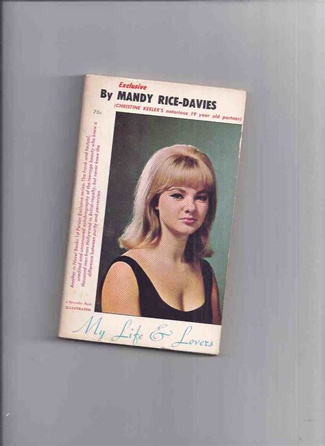 My Life Lovers By Mandy Rice Davies Autobiography Christine