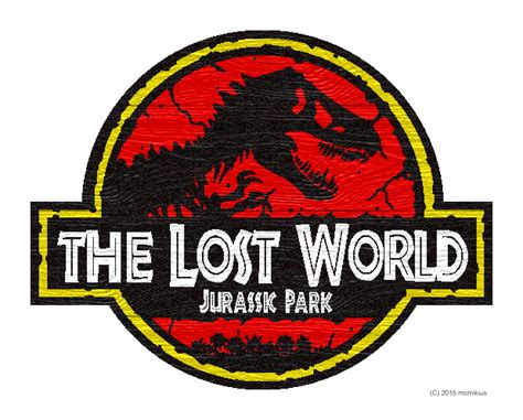 Jurassic park logo by unknown author license: The Lost World Jurassic Park Logo ver 2 by mcmikius ...