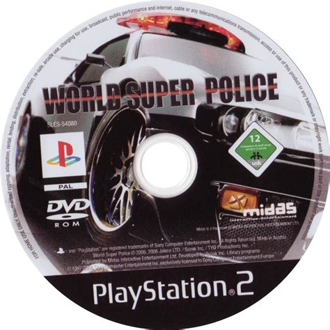 World Super Police Cd Playstation 2 Covers Cover Century Over 1