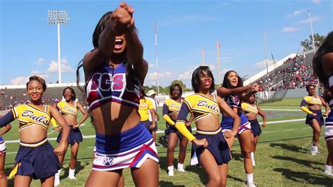 Sc State Cheerleaders And J C Smith Cheerleaders Collab Youtube