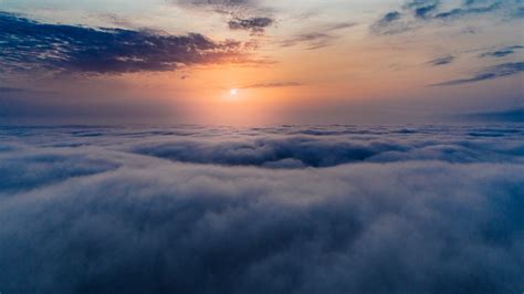 3840x2160 Sea Of Clouds Aerial View 5k 4k Hd 4k Wallpapers Images Backgrounds Photos And Pictures