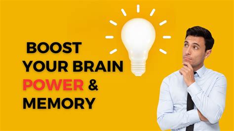 10 Proven Ways You Can Boost Your Brain Power And Memory Healthmattersfor Youtube