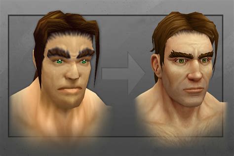 World Of Warcrafts New Male Human Character Model Revealed
