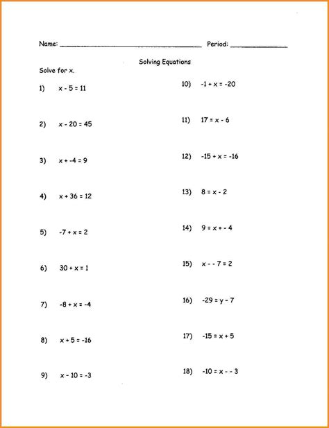 9th Grade Math Worksheets With Answer Key Bmp Hoser 9 Grade Math