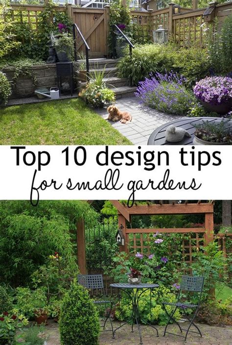 Check out the videoes and find out more about garden ideas and tips for your patio, front yard, or backyard living areas. Top 10 tips for small garden design to transform your space
