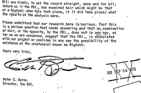 Fbi Released Bigfoots Official File Is Bigfoot Real