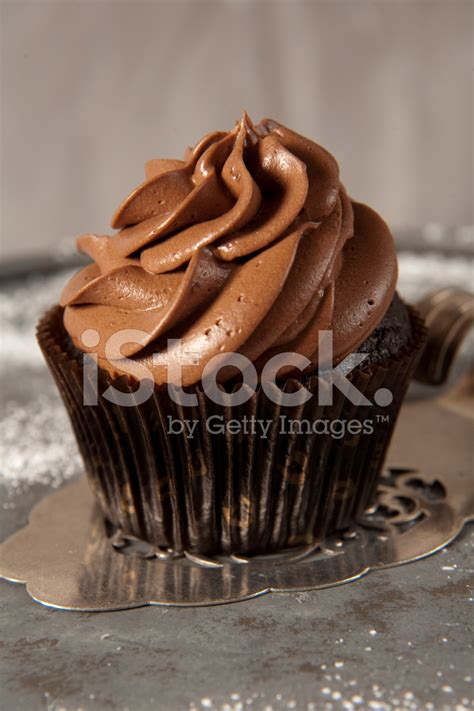 With a handheld or stand mixer fitted with a whisk attachment i always have a little extra each time i make it, so i'm making cupcakes. Chocolate Mousse Cupcake Stock Photos - FreeImages.com