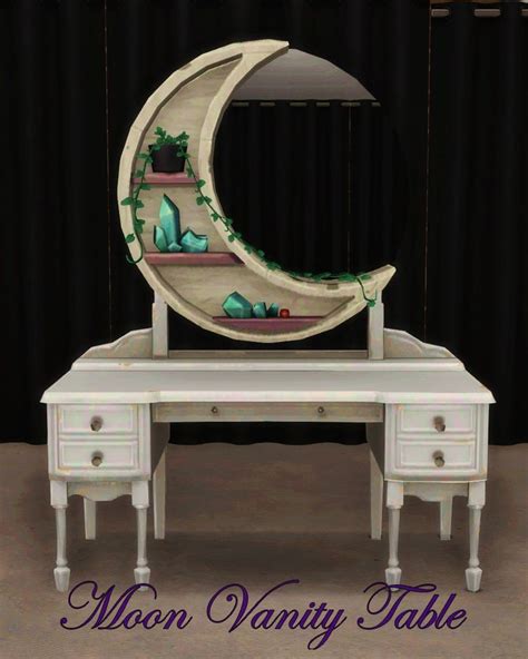 Moon Vanity Table Xsavannahx987 On Patreon Sims 4 Sims 4 Cc