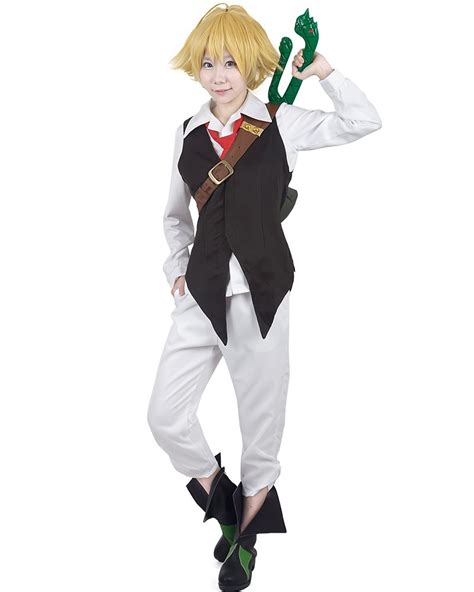 Buy Miccostumesmens Anime Cosplay Costume With Bag And Tie Online At