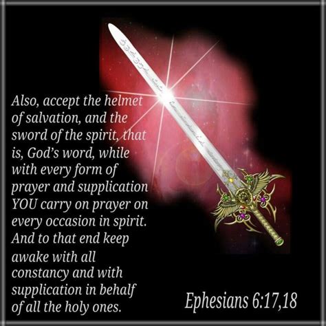 Ephesians 6 17 18 Prayers And Petitions
