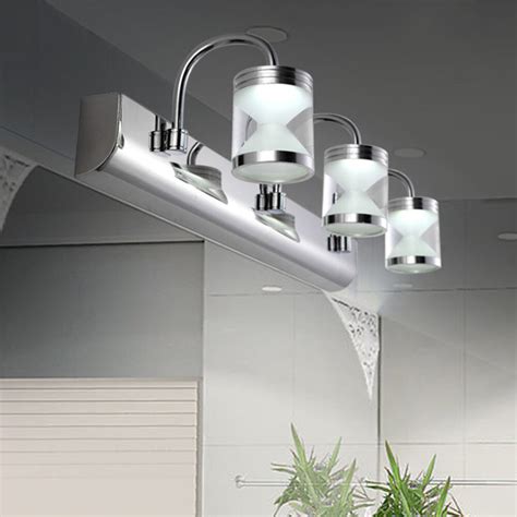 See more ideas about bathroom wall lights, wall lights. Modern Bathroom Stainless Steel LED Bathroom Make-up Lights Under Cabinet Lights | eBay