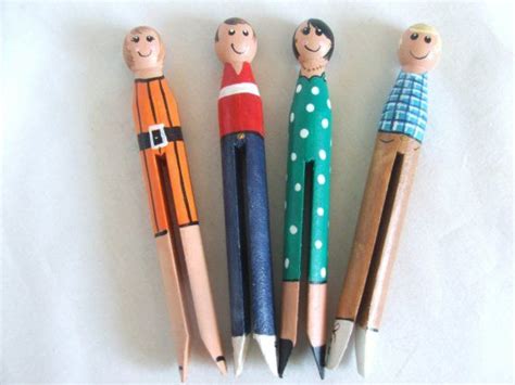 Clothespin People Clothespin People Doll Crafts Clothes Pin Crafts