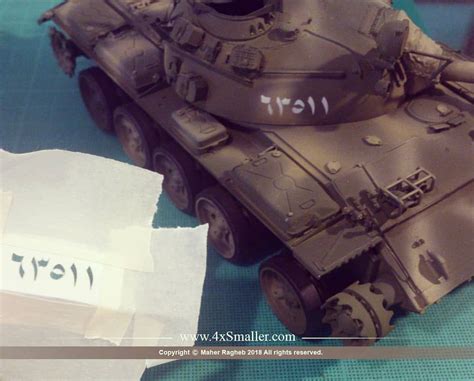 Model Of T55 Russian Tank In 135 Scale By Maher Ragheb Scalemodel