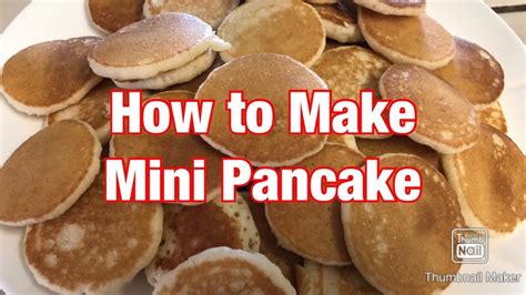 Trending How To Make Mini Pancake Or TikTok Pancake Cereal YouTube