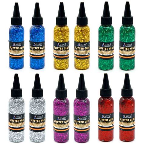 Washable Non Toxic Glitter Glue For Art And Craft Decoration On Paper