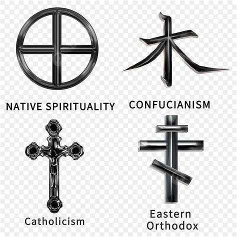 Gambar Kombinasi Simbol Agama Seperti Katolik Kombinasi Simbol Agama