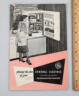 Vintage General Electric Refrigerator Emblem S Or S