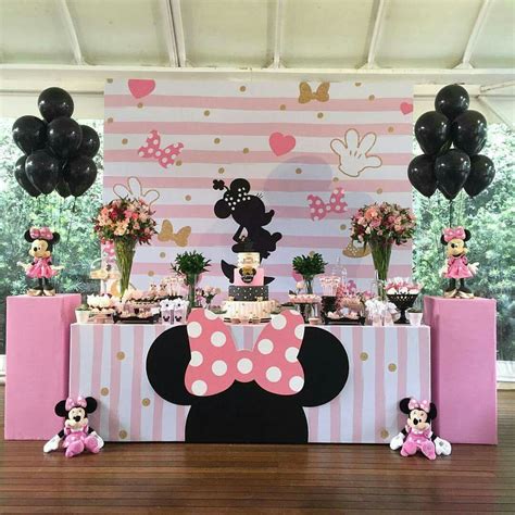 Mini Mouse Birthday Party Ideas Minnie Mouse Theme Party Minnie Mouse