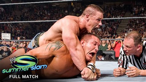 FULL MATCH John Cena Vs Randy Orton WWE Title Match SummerSlam