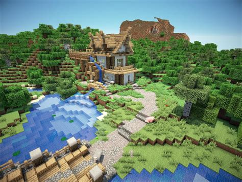 Medieval Farm Village Screenshots Show Your Creation Minecraft Forum Minecraft Forum