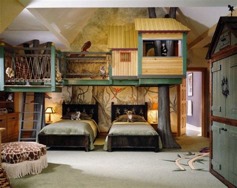 Jungle Style I Like It Ideas For A Boys Bedroom Cool Kids Rooms