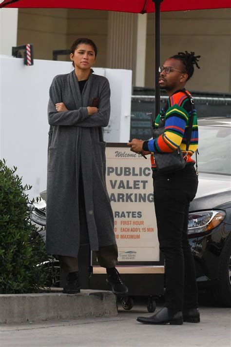 And in a 2019 vogue profile, the actress spends a portion of the interview picking up one of her sister's two daughters from school. zendaya seen while waiting for her ride after shopping ...