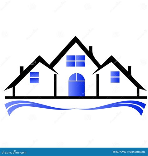 Townhouses Logo Stock Photos Image 23777983