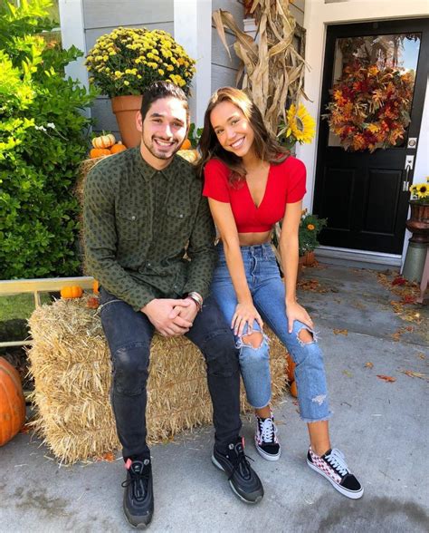 Dancing With The Stars Couple Alan Bersten And Alexis Ren Appear To