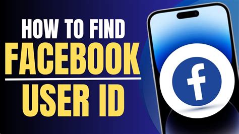 How To Find Facebook User Id 2023 Update Youtube