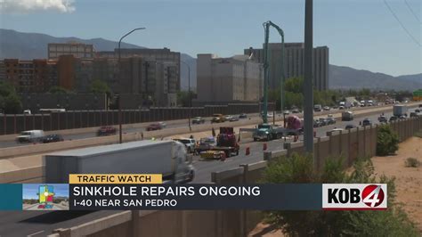 Ongoing Repairs To I 40 Sinkhole Causes Traffic Backup YouTube